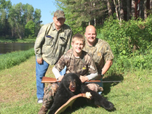 3 generations hunt black bears at taxis river outfitters